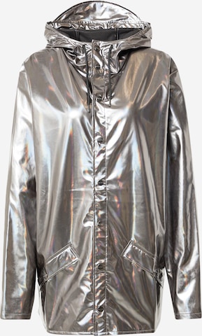 RAINS Overgangsjakke i sølv: forside