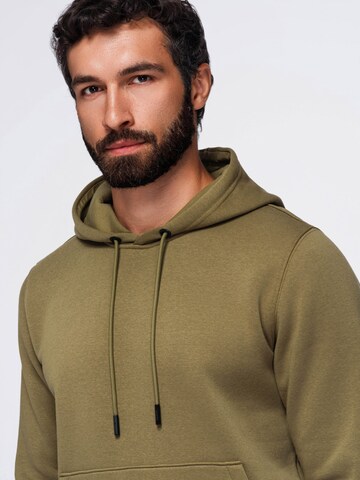 Sweat-shirt Ombre en vert