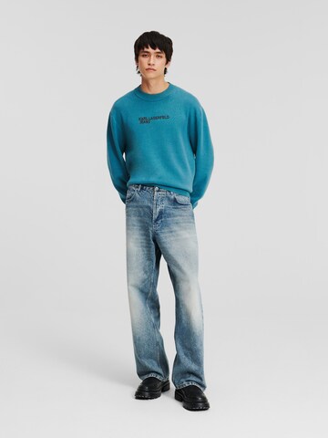 KARL LAGERFELD JEANS Loosefit Τζιν σε μπλε: μπροστά