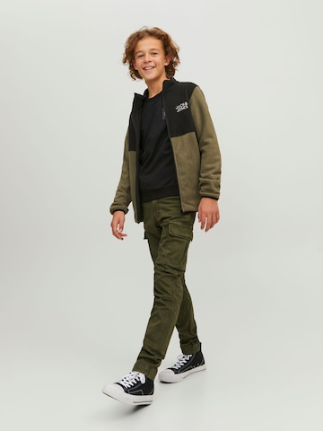 Jack & Jones Juniorregular Hlače 'Tace Tucker' - zelena boja