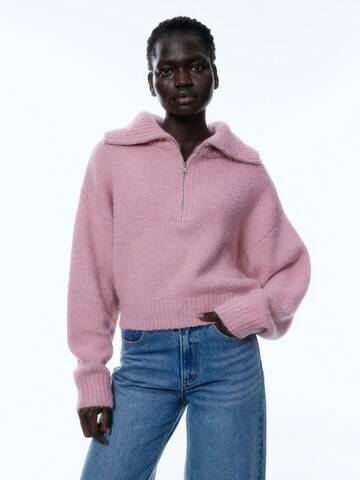 EDITED - Pullover 'Zadie' em rosa: frente