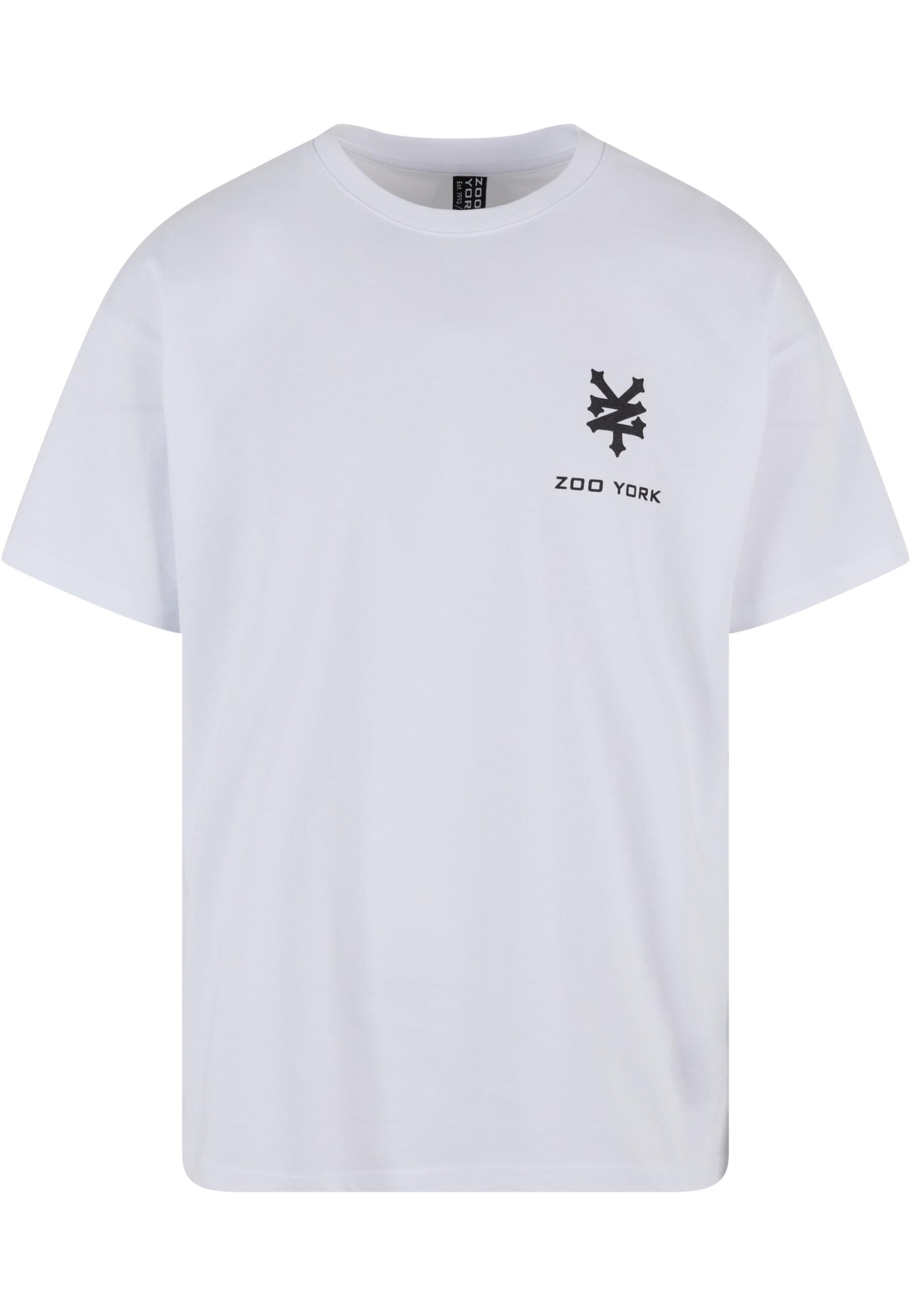 T-Shirt ZOO YORK en blanc : devant