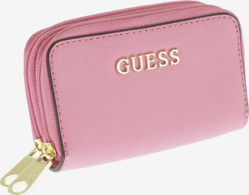 GUESS Small Leather Goods in One size in Pink: front