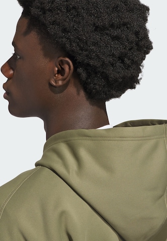 ADIDAS PERFORMANCE Sportsweatjacke 'Crazy Warm' in Grün