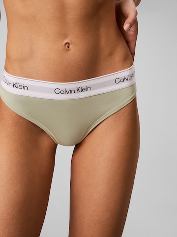 Calvin Klein Underwear String in Green