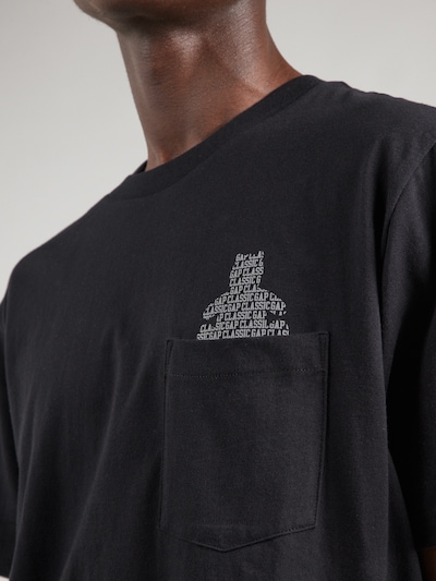 GAP Majica 'BRANNA' u svijetlosiva / crna, Pregled proizvoda