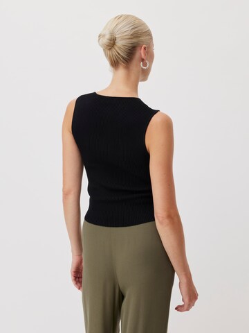 Top in maglia 'Mathilde' di LeGer by Lena Gercke in nero