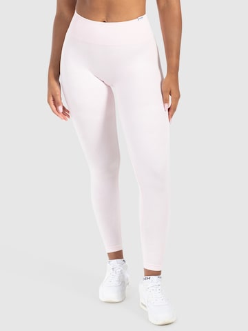 Smilodox Slimfit Leggings 'Yune' in Wit: voorkant