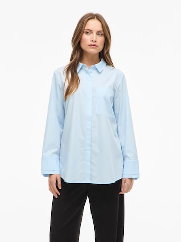 VILA Blouse 'VIEllia' in Blauw: voorkant