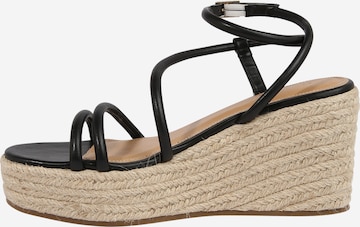 ABOUT YOU Sandalen met riem 'Cora' in Zwart