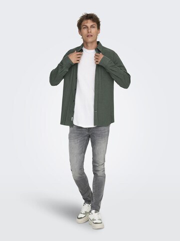 Only & Sons Skinny Jeans 'ONSWARP' in Grijs