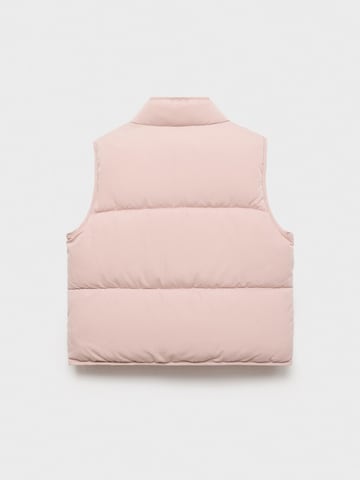 MANGO KIDS Väst i rosa