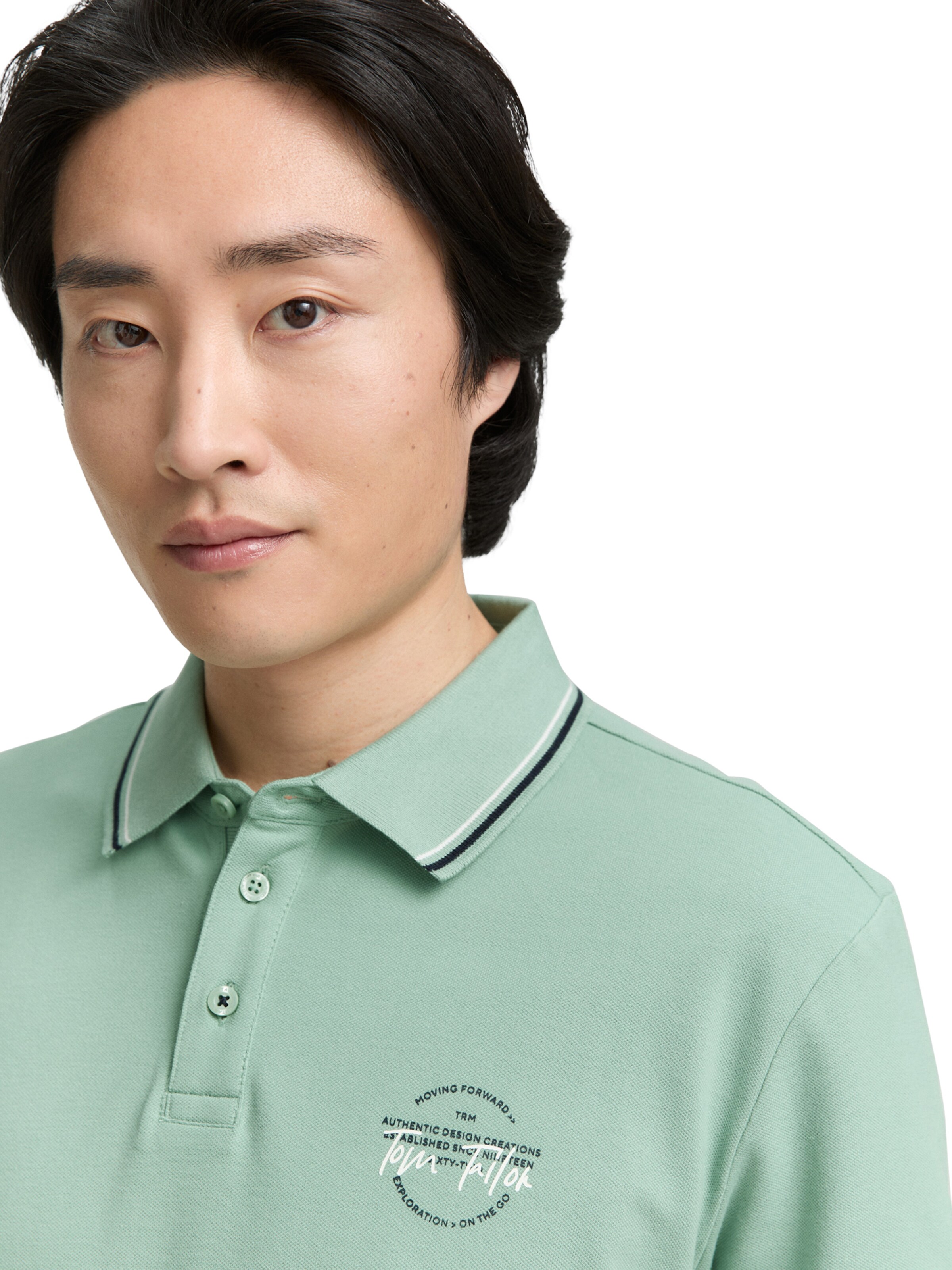 TOM TAILOR Shirt in Green