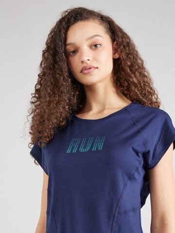 T-shirt fonctionnel 'JOY ON' ONLY PLAY en bleu