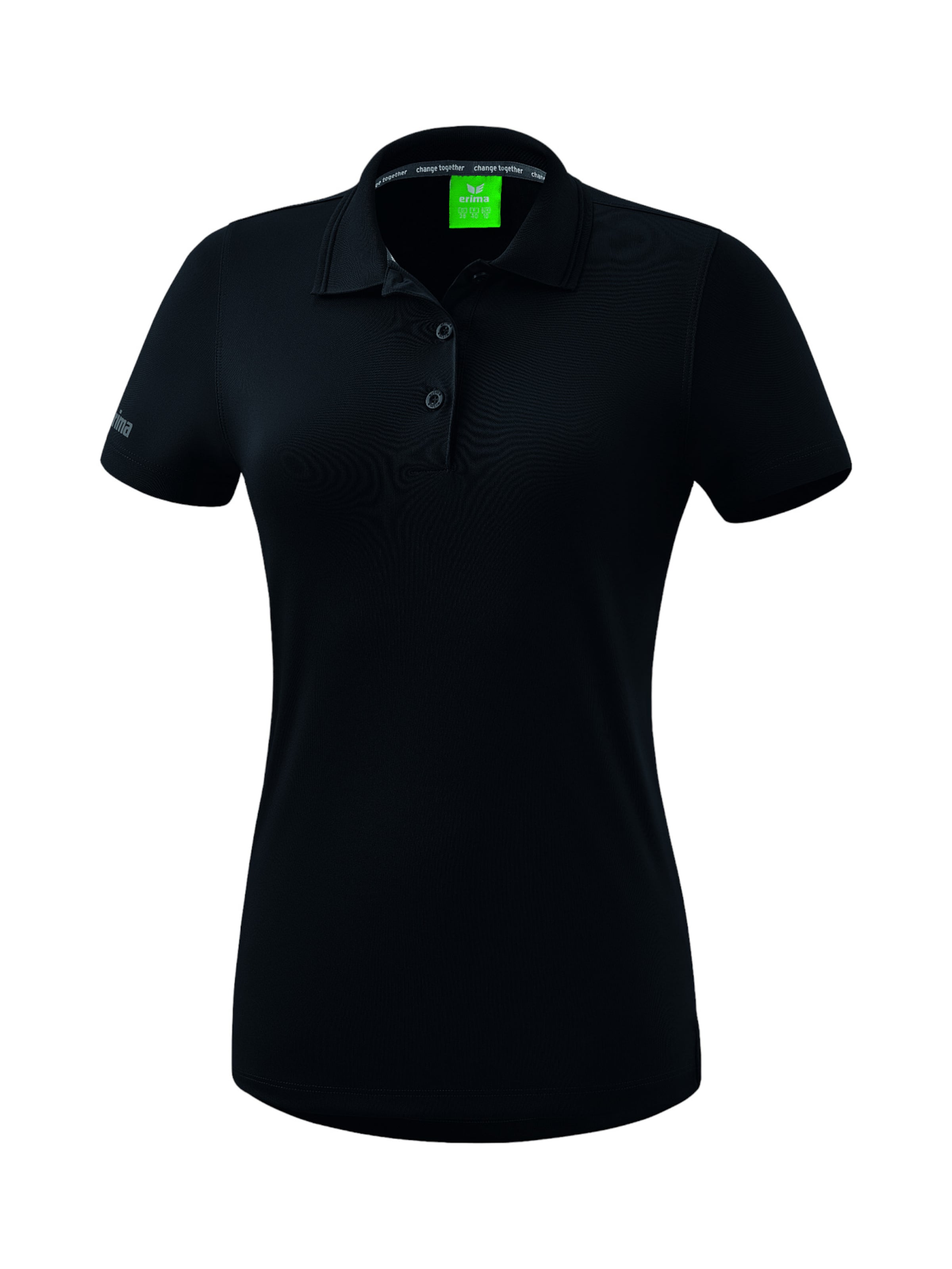 ERIMA Funkcionalna majica | črna barva: sprednja stran