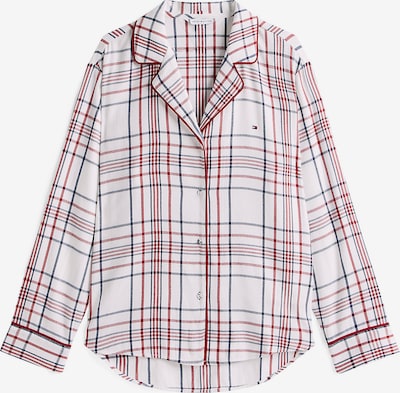 Tommy Hilfiger Underwear Pidžama 'Essential' u tamno plava / karmin crvena / bijela, Pregled proizvoda