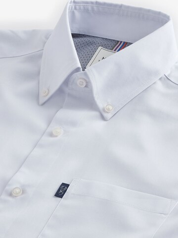 Next Regular fit Button Up Shirt in White