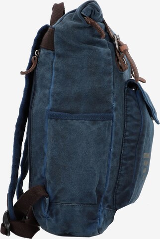 GREENBURRY Rucksack 'Vintage Aviator' in Blau