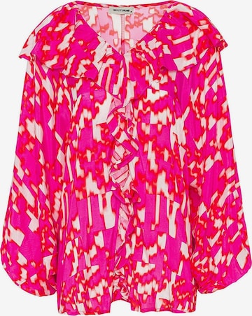 NOCTURNE Blouse in Pink: front