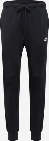 Effilé Pantalon Nike Sportswear en noir : devant