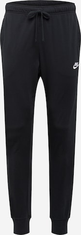 Tapered Pantaloni di Nike Sportswear in nero: frontale