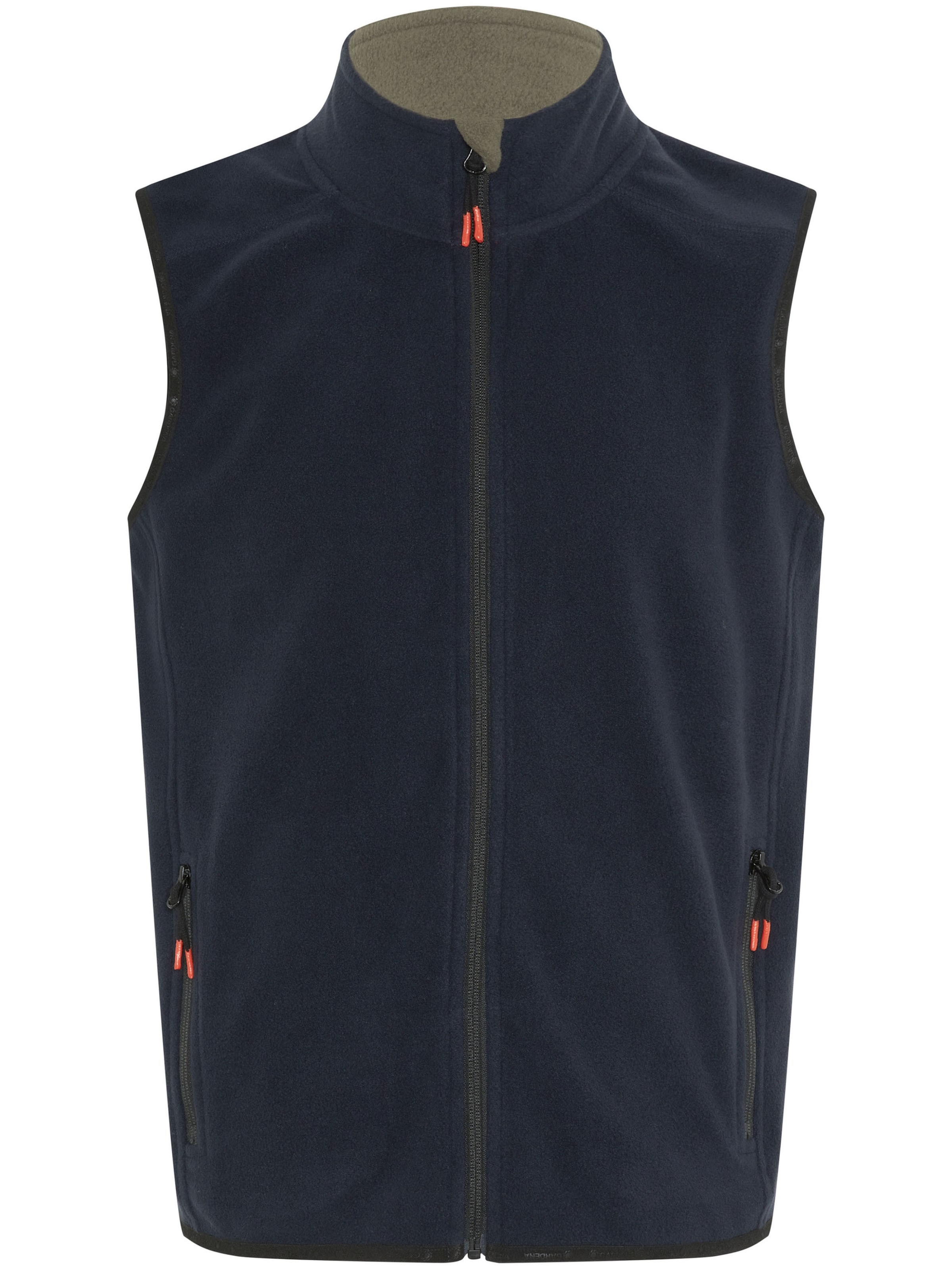 Gardena Weste in Blau: Vorderseite