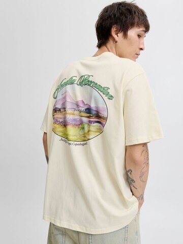 T-Shirt JACK & JONES en blanc : devant
