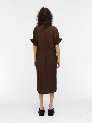 Robe-chemise OBJECT en marron