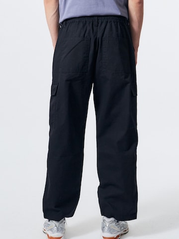 Dr. Denim Loose fit Cargo Pants 'Calder Cargo' in Black