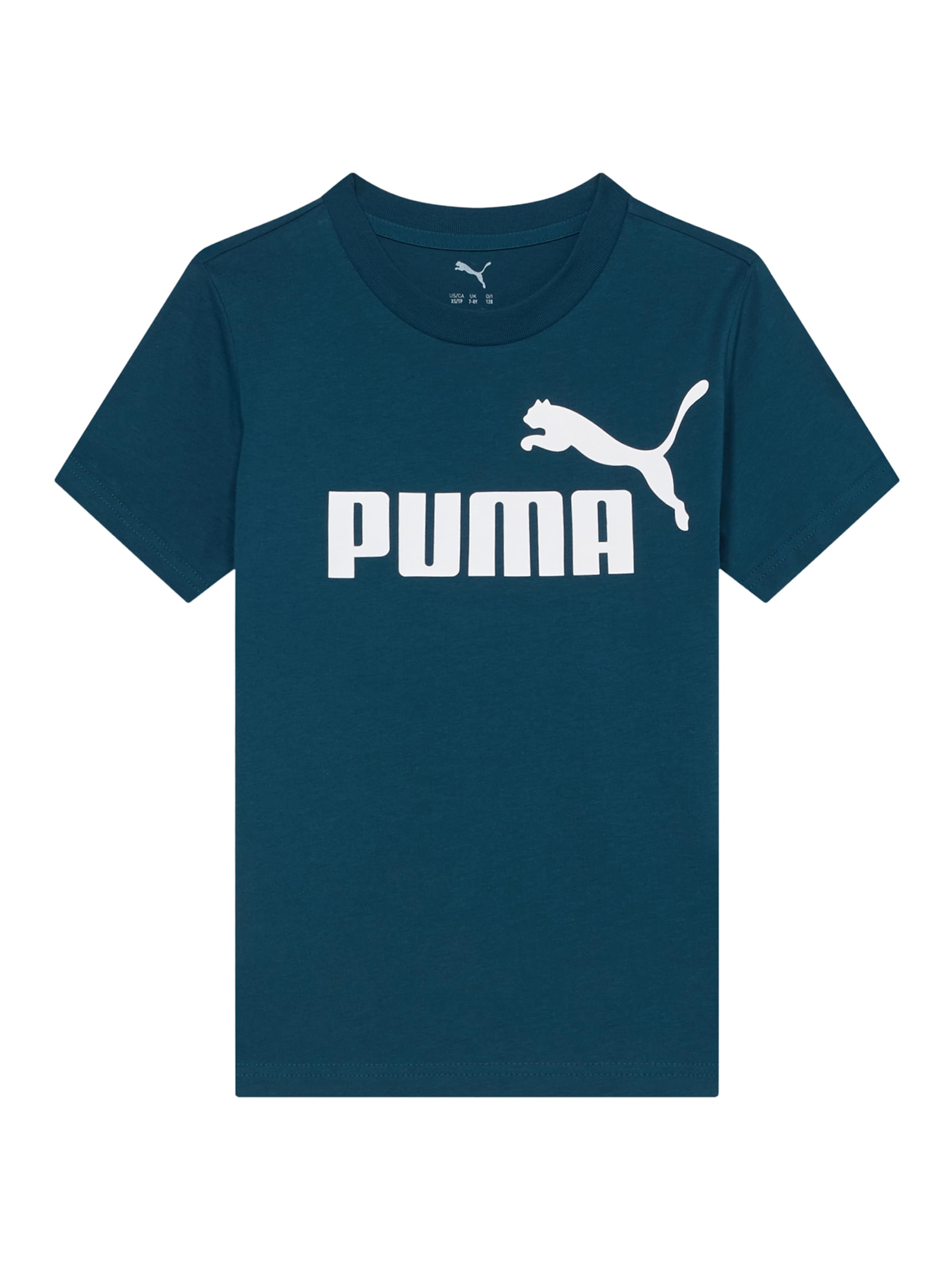PUMA Shirt 'ESS No. 1' in Green: front