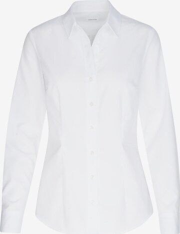 SEIDENSTICKER Blouse ' Schwarze Rose ' in White: front