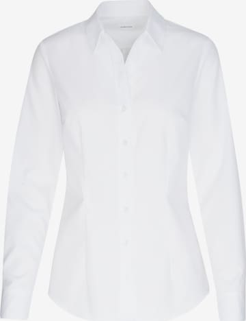 SEIDENSTICKER Blouse ' Schwarze Rose ' in White: front