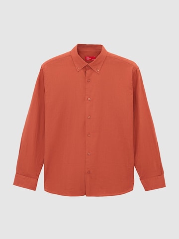 D’S Damat Regular fit Overhemd in Rood