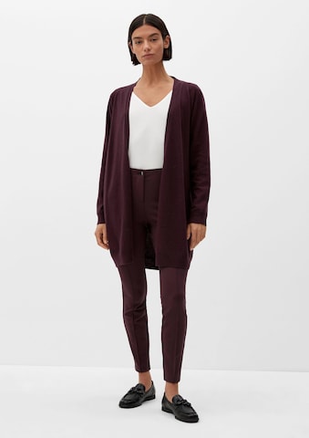 Cardigan s.Oliver BLACK LABEL en violet