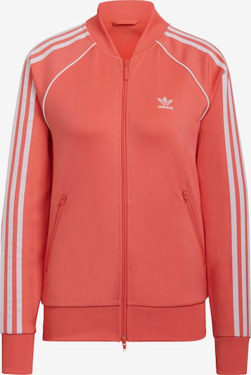 ADIDAS ORIGINALS Veste de survêtement en grenadine / blanc, Vue avec produit