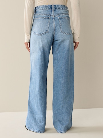 Wide Leg Jean Next en bleu