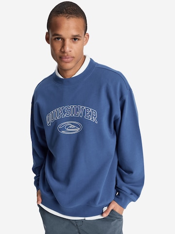 QUIKSILVER Sweatshirt 'New Iconic' in Blau: Vorderseite