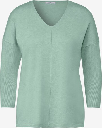 CECIL Sweater in Green: front