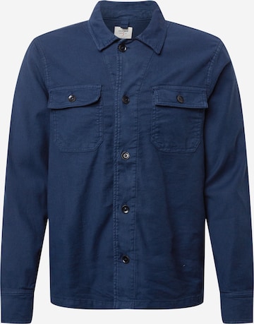 OLYMP - Camisa en azul: frente