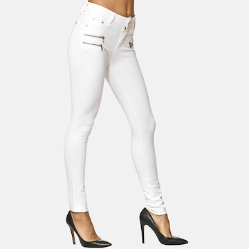 Skinny Jean Elara en blanc