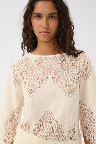 Chemisier 'SLBriar' SOAKED IN LUXURY en beige