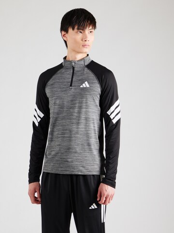 ADIDAS PERFORMANCE Koszulka funkcyjna 'Gym+' w kolorze szary: przód
