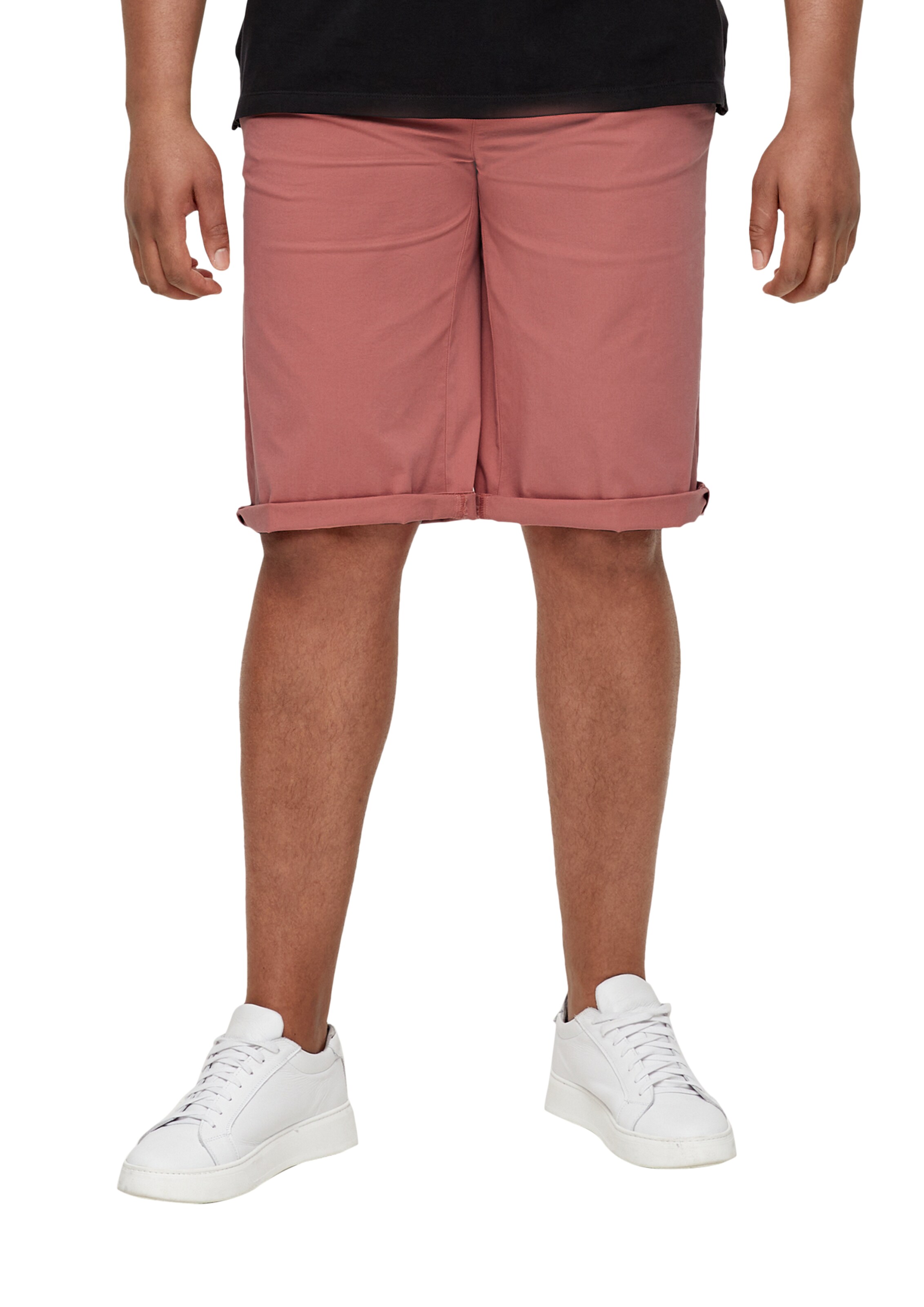 s.Oliver Slimfit Broek 'Detroit' in Roze: voorkant