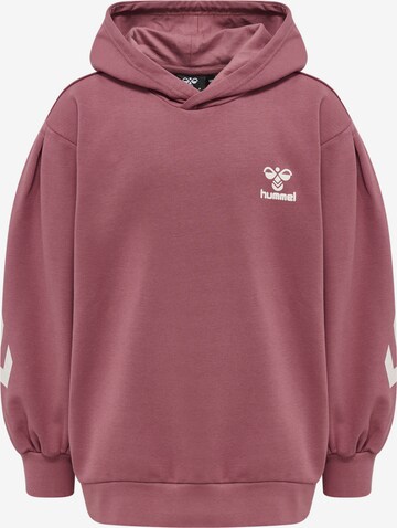 Sweat-shirt Hummel en rose : devant