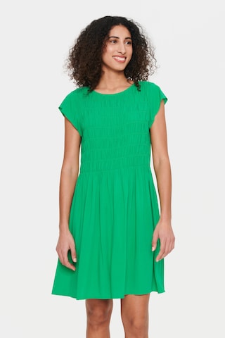 SAINT TROPEZ Dress 'Gisla' in Green: front