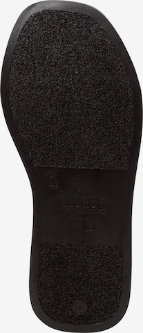TAMARIS - Sapato aberto em preto