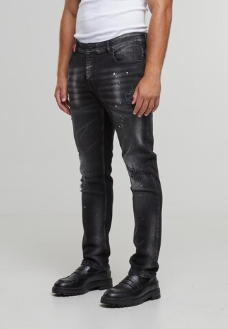 2Y Premium Slim fit Jeans 'Carlos' in Black