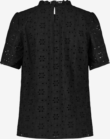 TAIFUN Bluzka w kolorze czarny