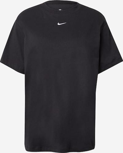Nike Sportswear T-Shirt 'Essential' in schwarz / weiß, Produktansicht