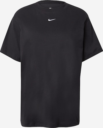 Nike Sportswear T-Shirt in Schwarz: front